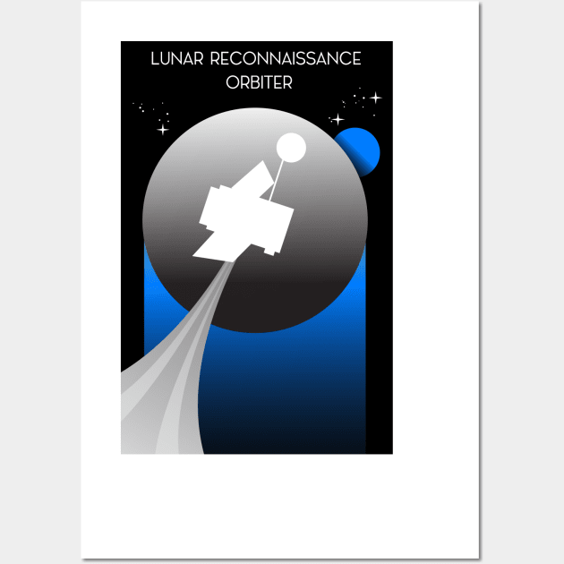 Lunar Reconnaissance Orbiter Wall Art by nickemporium1